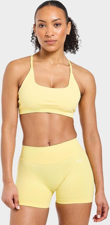 AYBL Enhance Seamless Sports Bra Geel- Dames Geel