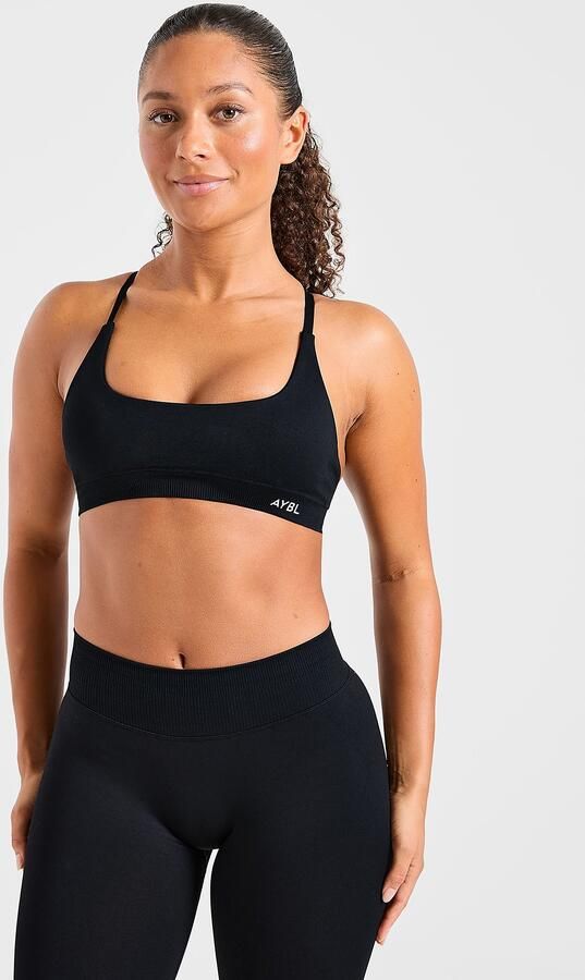 AYBL Enhance Seamless Sports Bra Zwart- Dames Zwart