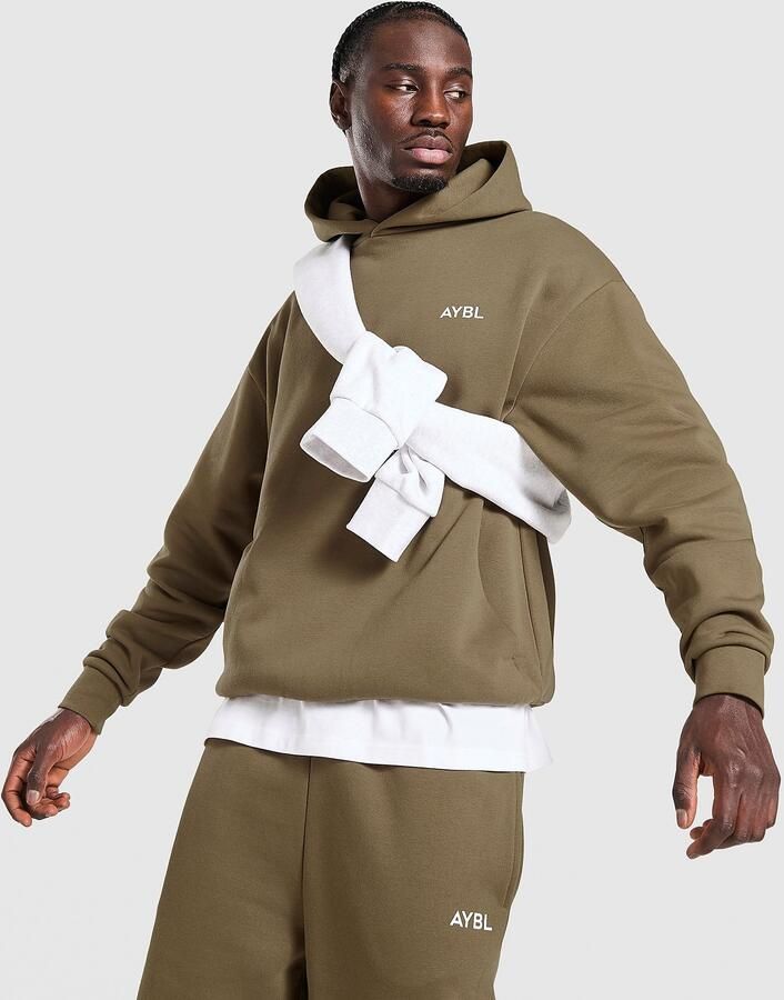 AYBL Essential Oversized Hoodie Groen- Heren Groen
