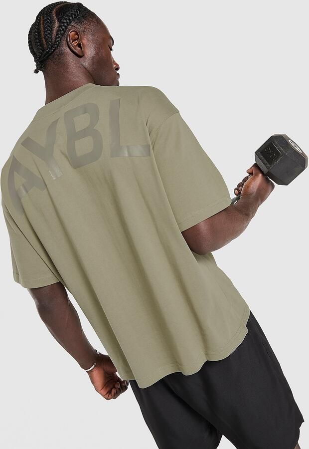 AYBL Essential Oversized T-Shirt Groen- Heren Groen