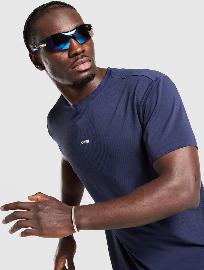 AYBL Motion T-Shirt Blauw- Heren Blauw