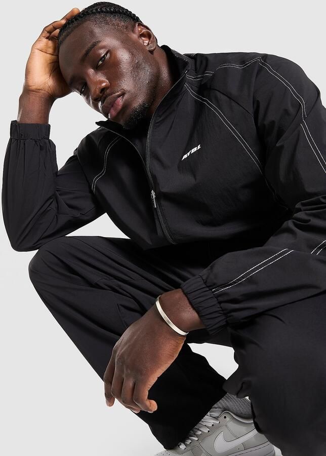 AYBL Restore Track Jacket Zwart- Heren Zwart