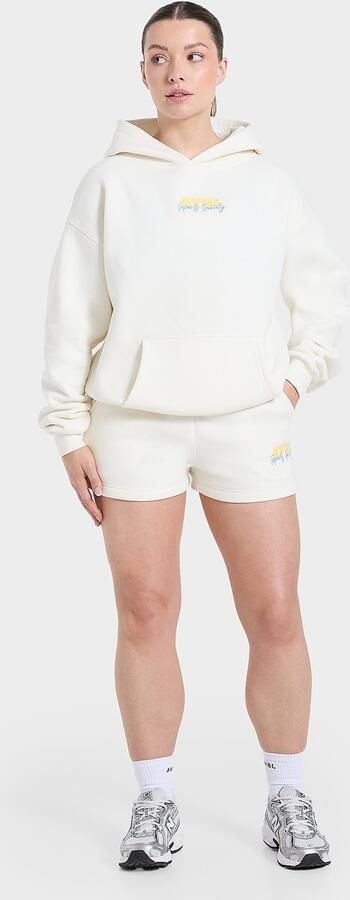 AYBL Sport Fleece Shorts Wit- Dames Wit
