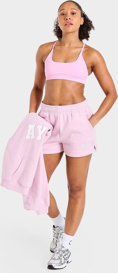 AYBL Varsity 2.0 Fleece Shorts Roze- Dames Roze