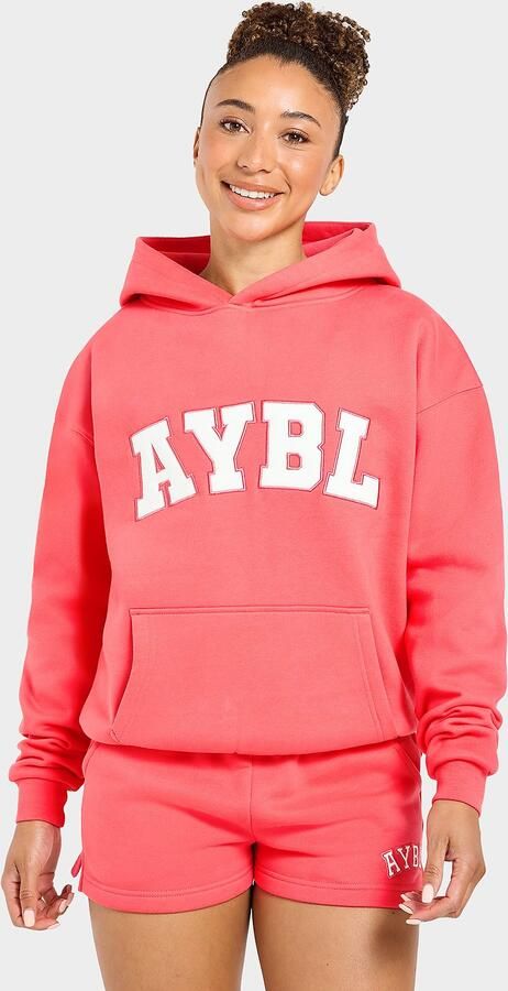 AYBL Varsity 2.0 Overhead Hoodie Roze- Dames Roze