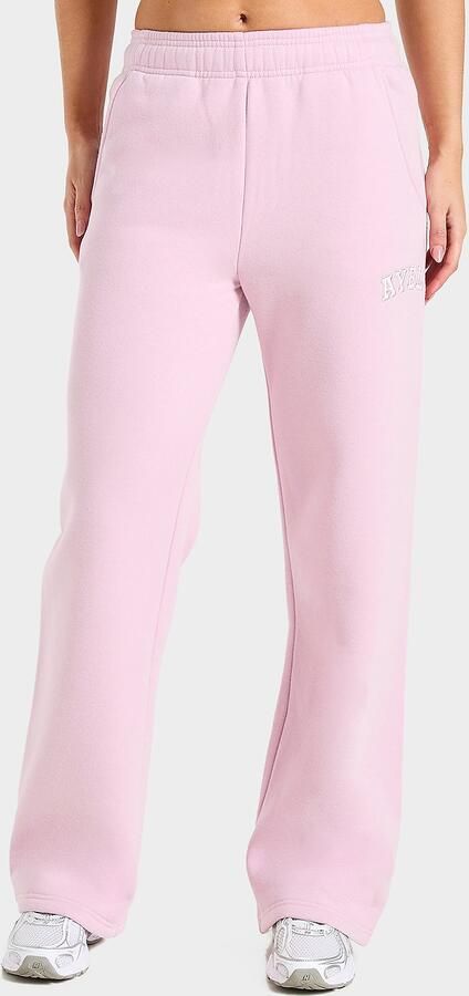 AYBL Varsity 2.0 Wide Leg Joggers Roze- Dames Roze