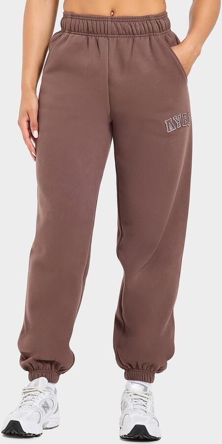 AYBL Varsity Applique Cuffed Joggers Bruin- Dames Bruin