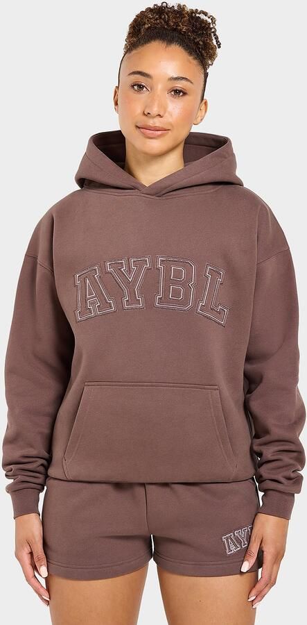 AYBL Varsity Applique Hoodie Bruin- Dames Bruin