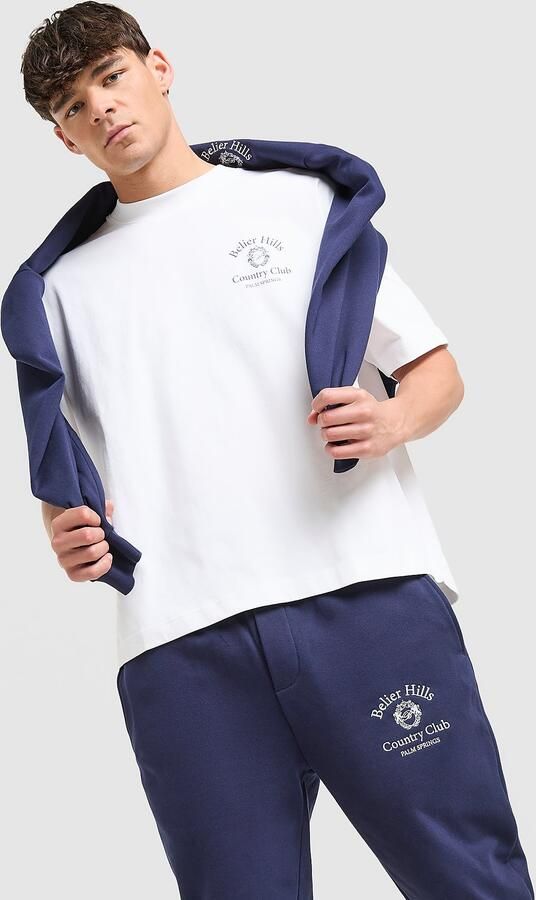 Belier Country Club T-Shirt Wit- Heren Wit
