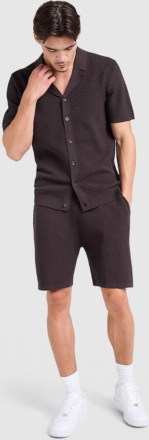 Belier Knit Short Bruin- Heren Bruin