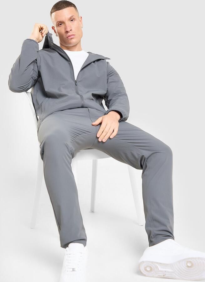 Belier Ripstop Woven Hoodie Grijs- Heren Grijs