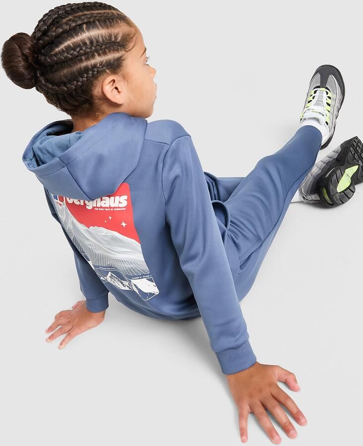 Berghaus Climb Hoodie Tracksuit Children Blauw Kind Blauw