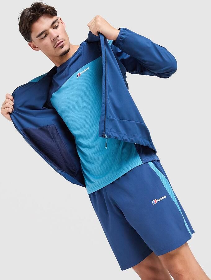 Berghaus Explorer Tech T-Shirt Blauw- Heren Blauw