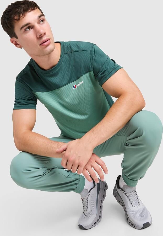 Berghaus Explorer Tech T-Shirt Groen- Heren Groen