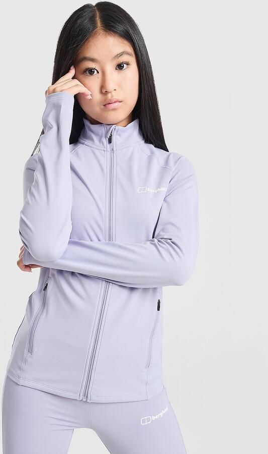 Berghaus ' Aptitude Full Zip Top Junior Paars