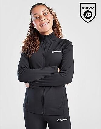 Berghaus ' Carve Full Zip Track Top Junior Zwart - Foto 2