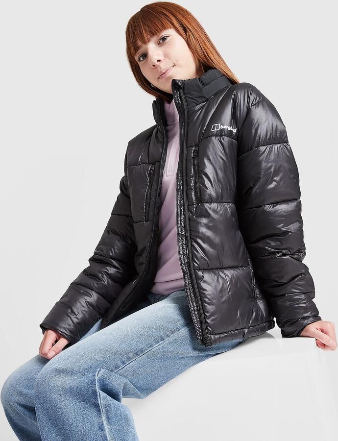 Berghaus ' Panel Padded Jacket Junior Zwart Kind Zwart
