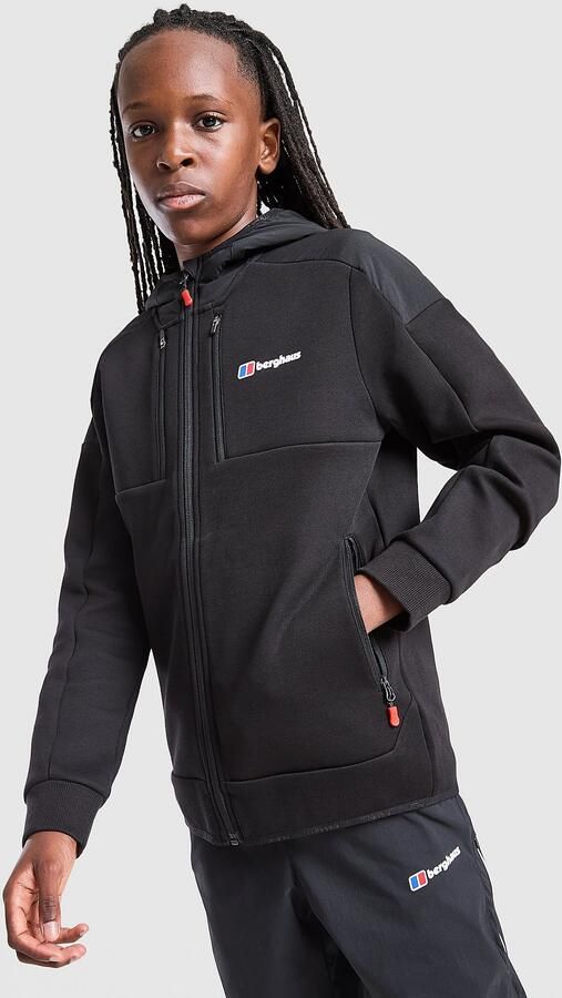 Berghaus Gravitec Jacket Junior Zwart Kind Zwart