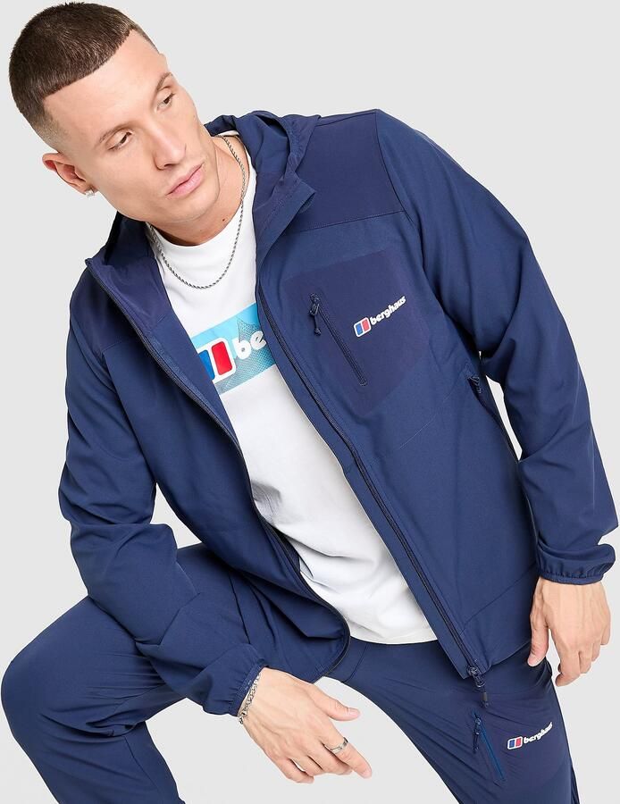 Berghaus Intervale Jacket Blauw- Heren Blauw - Foto 1