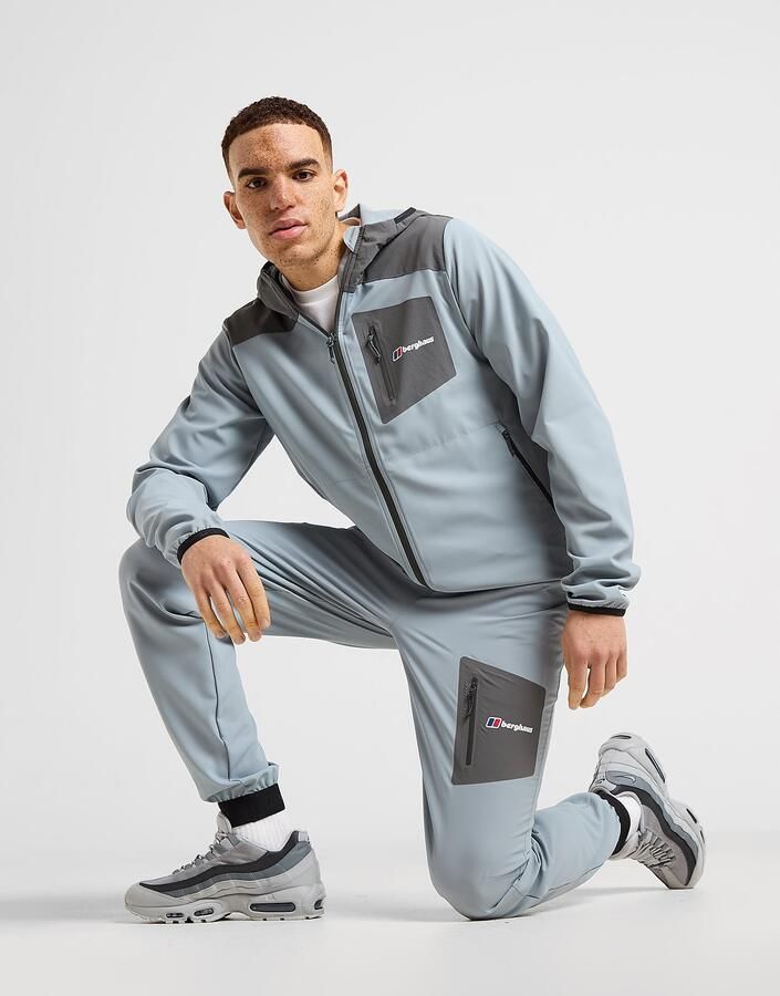 Berghaus Intervale Woven Track Pants Grijs- Heren Grijs