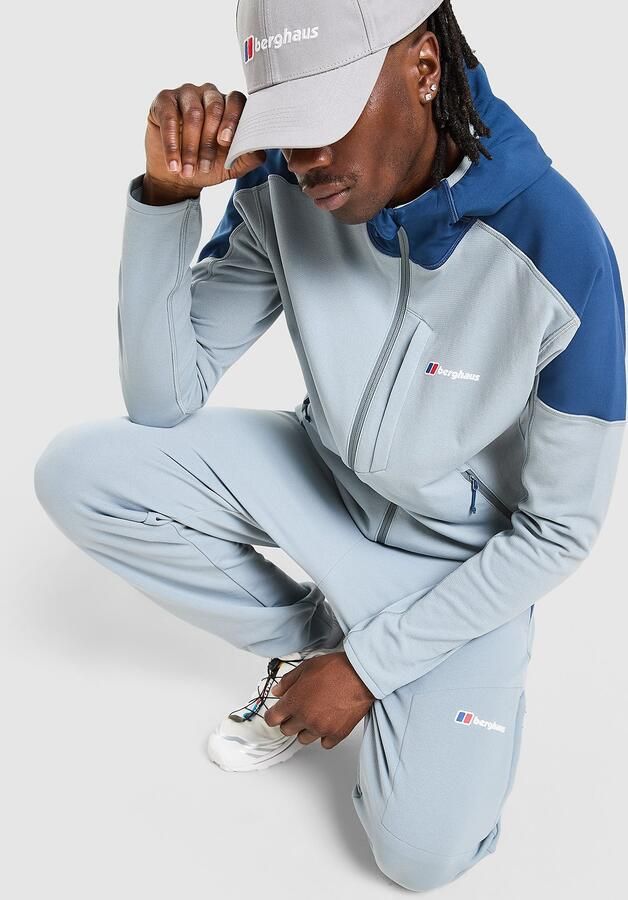 Berghaus Lightweight Poly Track Pants Grijs- Heren Grijs
