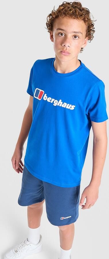Berghaus Logo T-Shirt Shorts Set Children Blauw