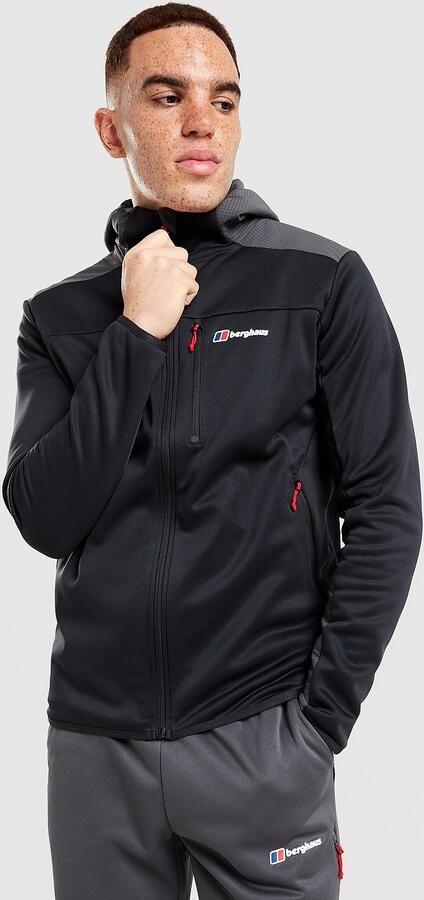 Berghaus Lonnen Poly Hoodie Zwart- Heren Zwart