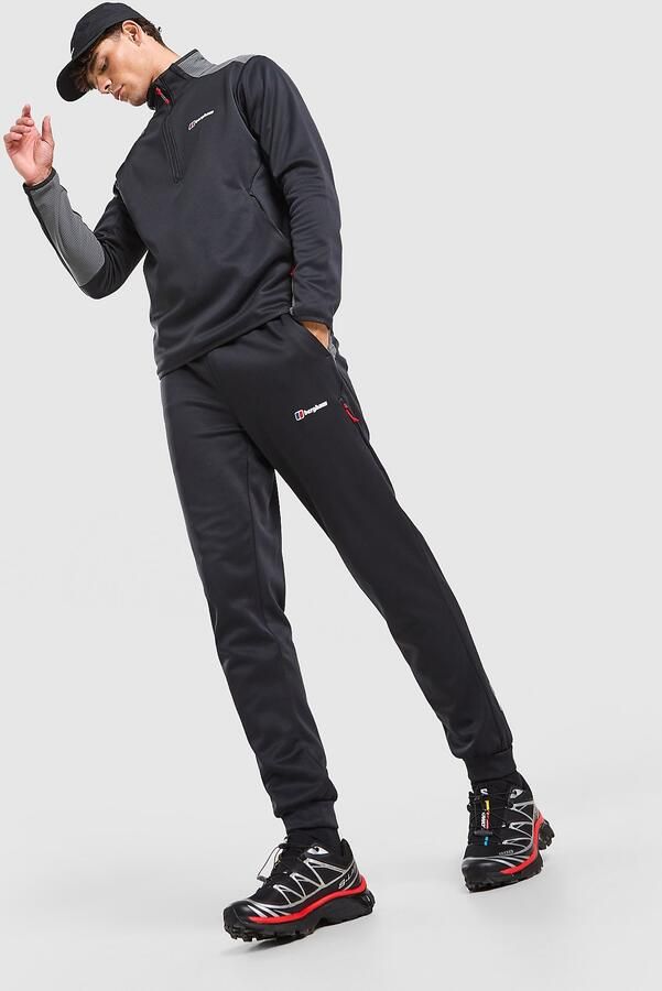 Berghaus Lonnen Poly Track Pants Zwart- Heren Zwart