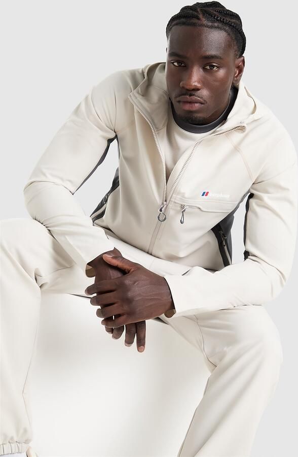 Berghaus Lonnen Woven Full Zip Tracksuit Wit- Heren Wit