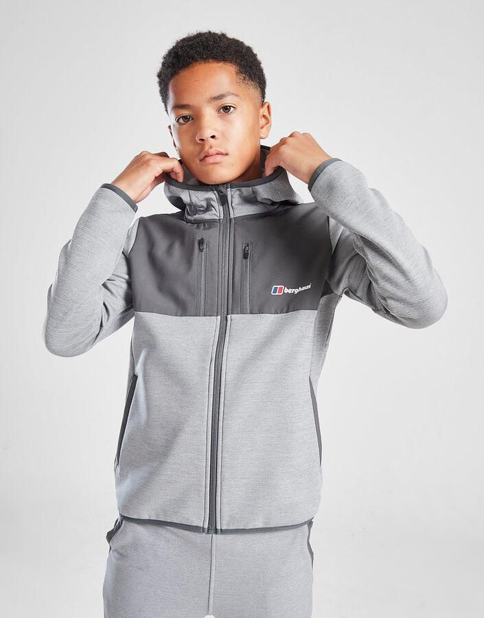 Berghaus Poly Hoodie Junior Grijs