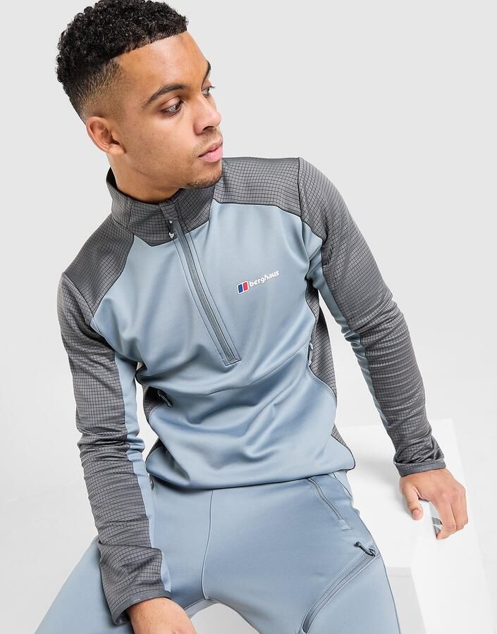 Berghaus Sidley 1 4 Zip Top Grijs- Heren Grijs