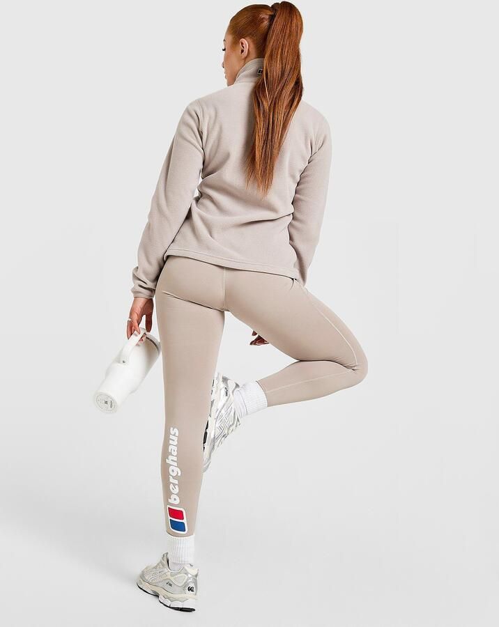 Berghaus Tech Logo Tights Beige- Dames Beige