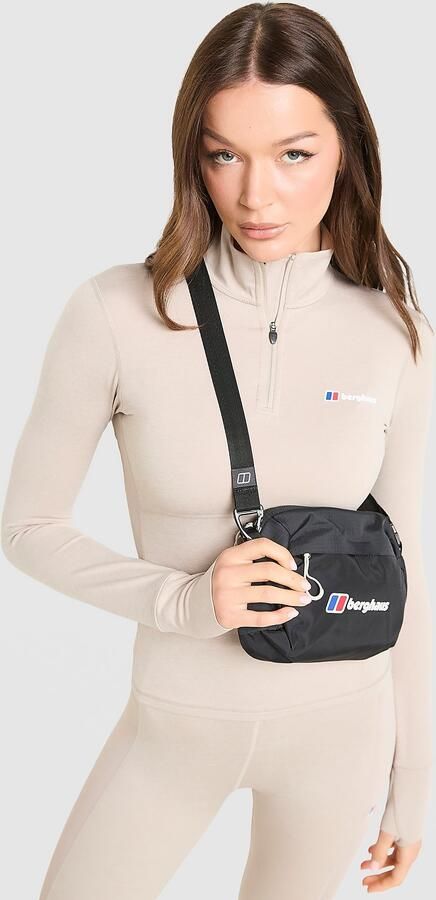 Berghaus Tech Marl 1 4 Zip Top Bruin- Dames Bruin
