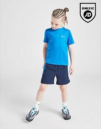 Berghaus Tech T-Shirt Shorts Set Children Blue
