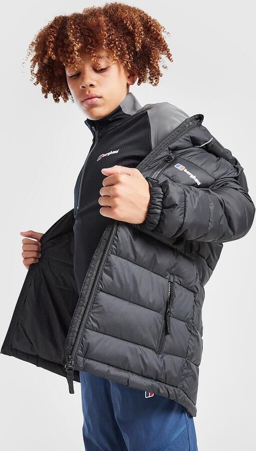 Berghaus Tech v3 Baffle Jacket Junior Zwart