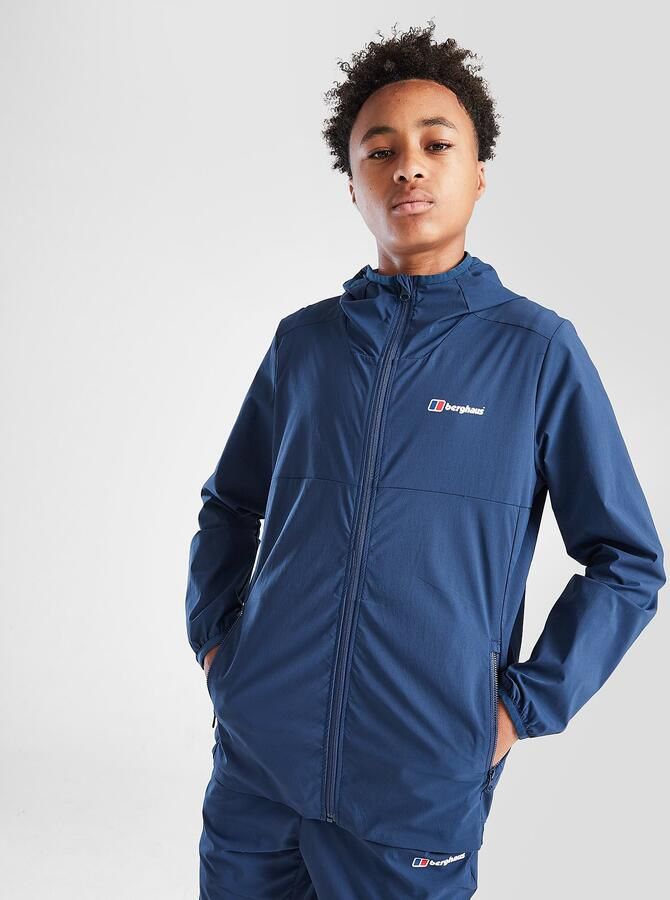 Berghaus Theran V2 Full Zip Jacket Junior Blauw