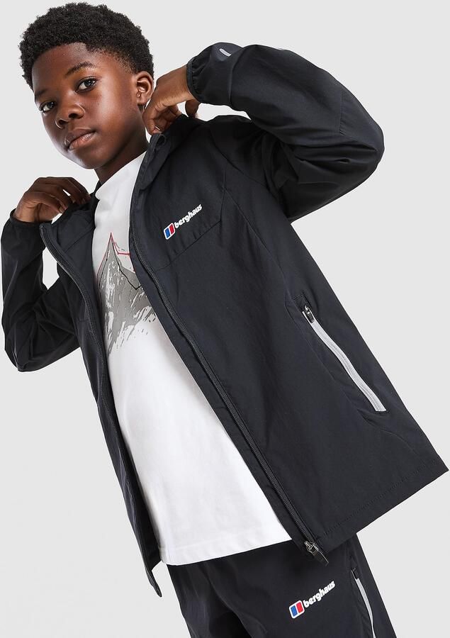 Berghaus Theran V4 Jacket Junior Zwart Kind Zwart