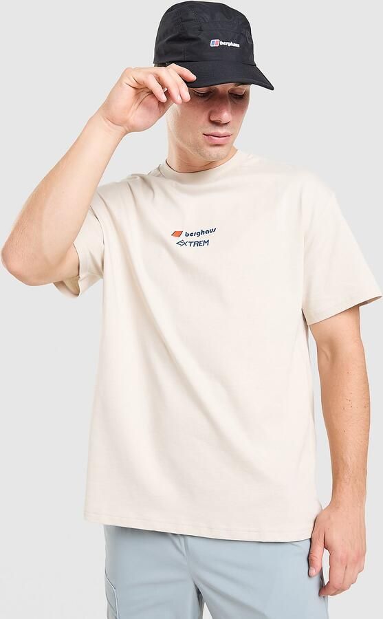 Berghaus Trango Mountain Logo T-Shirt Crème- Heren Crème