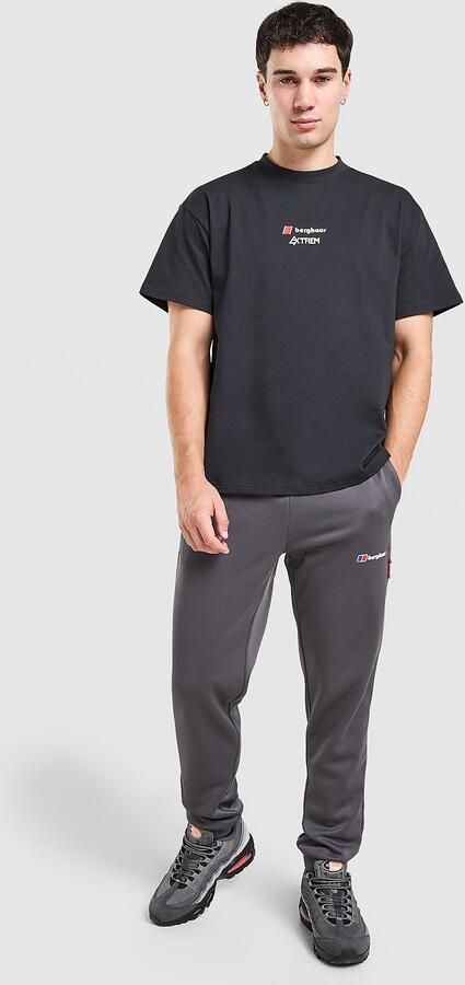 Berghaus Trango Mountain Logo T-Shirt Zwart- Heren Zwart