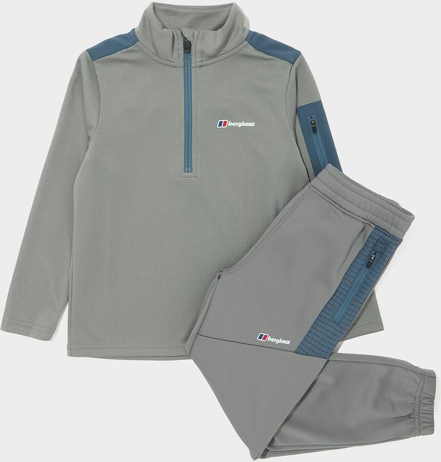 Berghaus Trek 1 4 Zip Tracksuit Children Grijs Kind Grijs