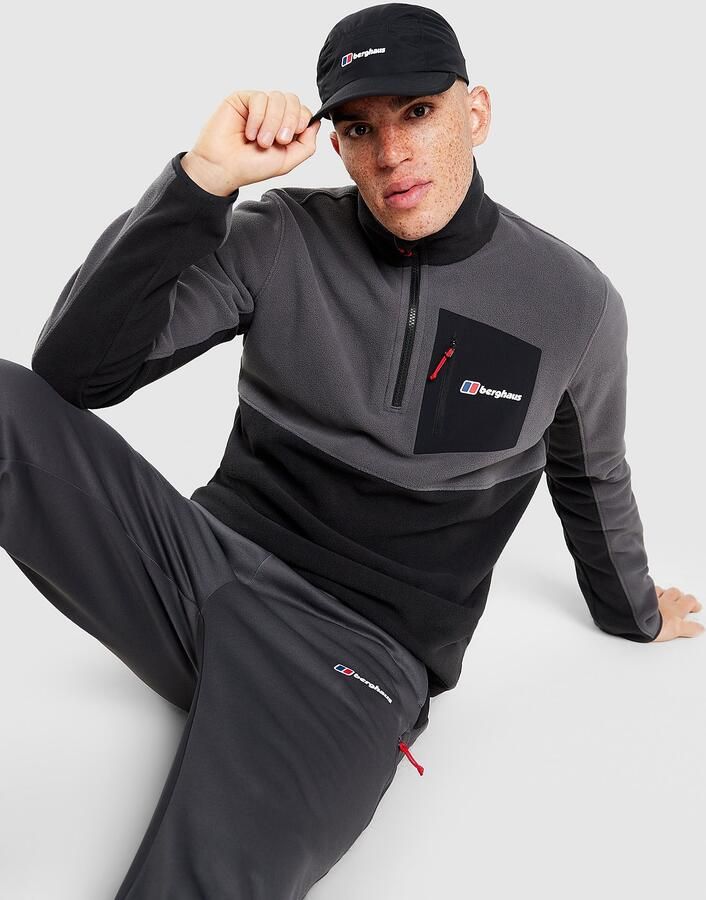 Berghaus Urbism Poly Fleece Top Grijs- Heren Grijs