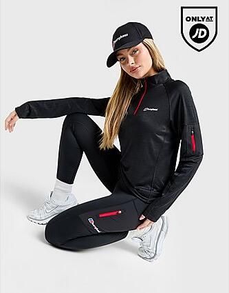 Berghaus Woven Pocket Leggings Black- Dames Black