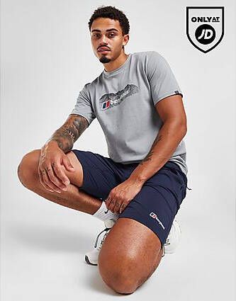 Berghaus Front Mountain T-Shirt Grey- Heren