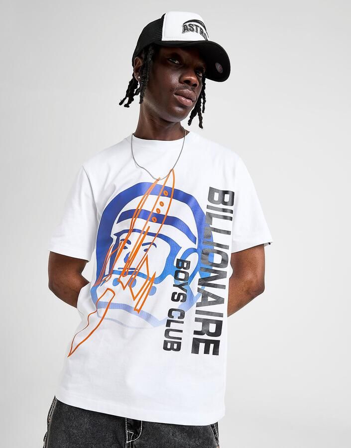 Billionaire Boys Club Astro Rocket T-Shirt Wit- Heren Wit