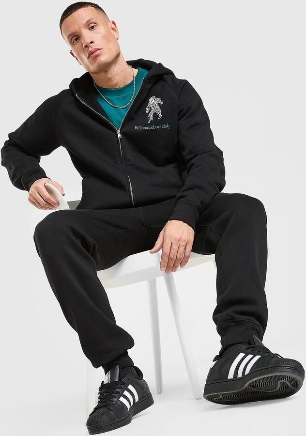 Billionaire Boys Club Astronaut Full Zip Hoodie Zwart- Heren Zwart