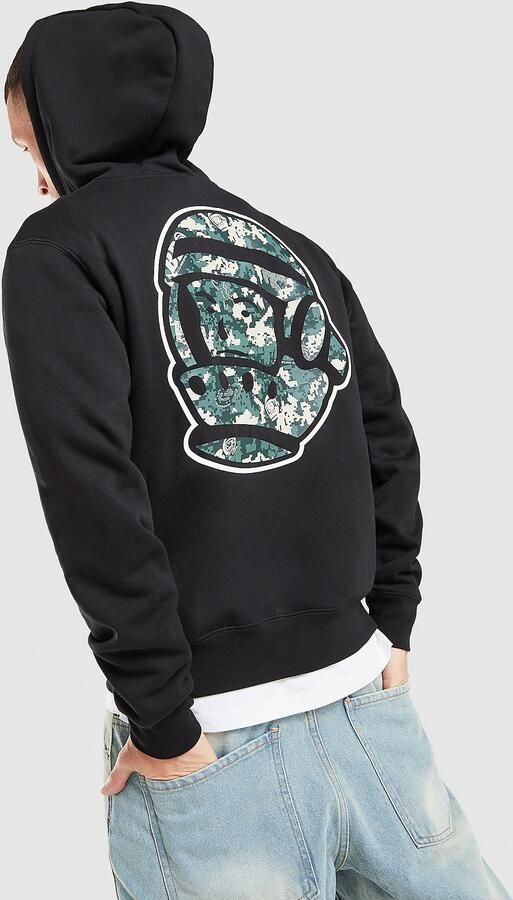 Billionaire Boys Club Camo Overhead Hoodie Zwart- Heren Zwart