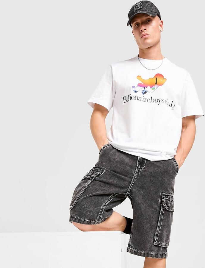 Billionaire Boys Club Floating Astronaut T-Shirt Wit- Heren Wit