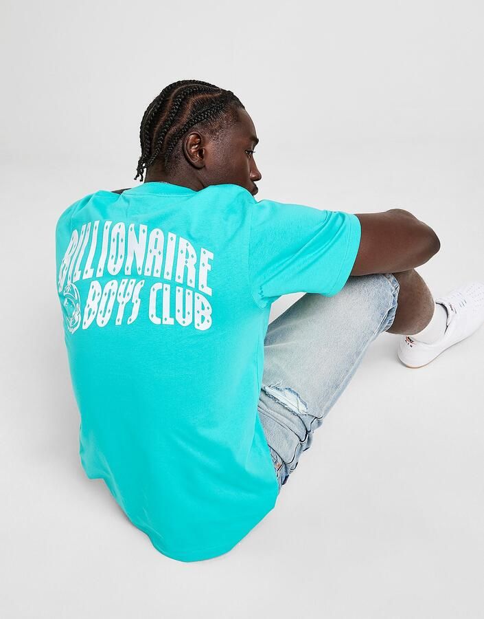 Billionaire Boys Club Reflective Arch Logo T-Shirt Blauw- Heren Blauw