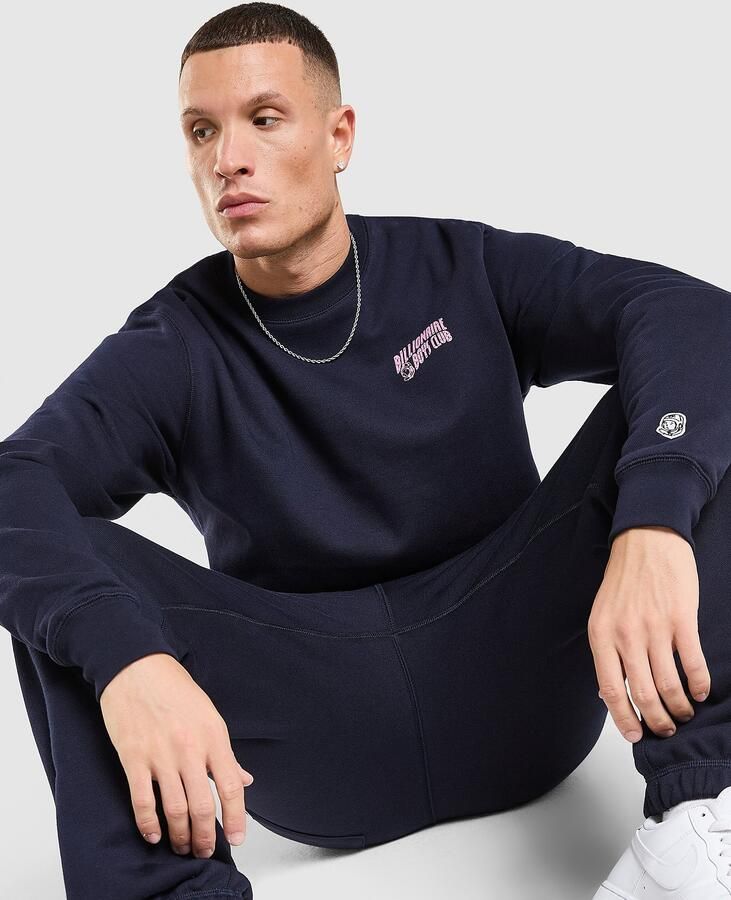 Billionaire Boys Club Small Logo Crew Sweatshirt Blauw- Heren Blauw