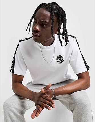 Billionaire Boys Club Tape T-Shirt White- Heren White
